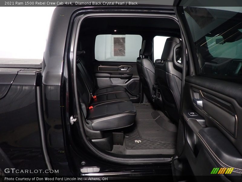 Diamond Black Crystal Pearl / Black 2021 Ram 1500 Rebel Crew Cab 4x4