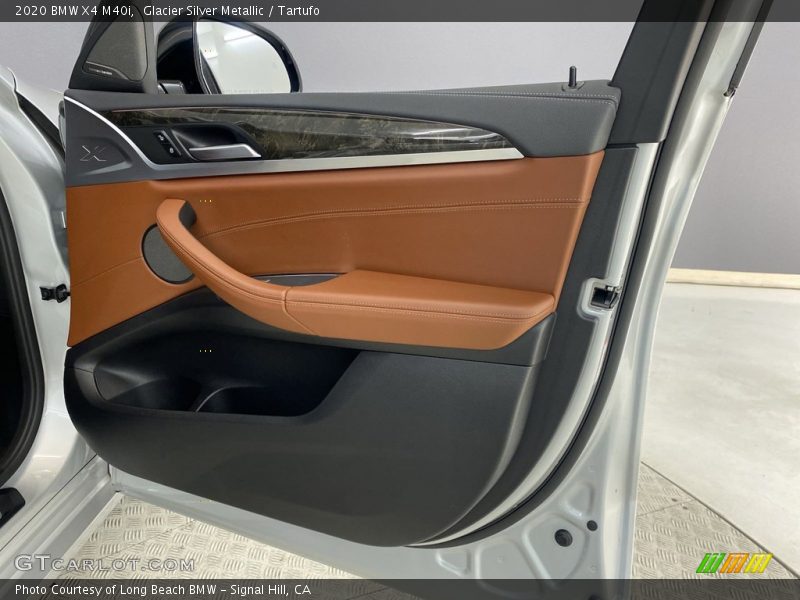 Glacier Silver Metallic / Tartufo 2020 BMW X4 M40i