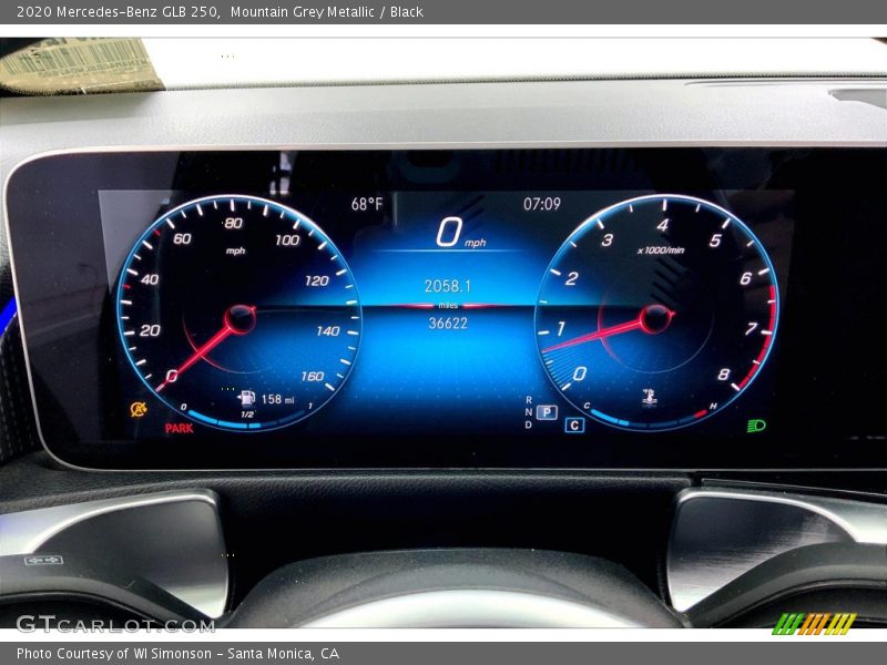 Mountain Grey Metallic / Black 2020 Mercedes-Benz GLB 250