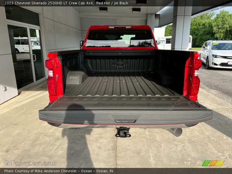 Red Hot / Jet Black 2023 Chevrolet Silverado 2500HD LT Crew Cab 4x4