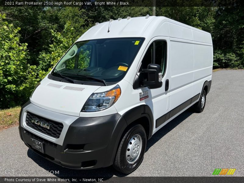 Bright White / Black 2021 Ram ProMaster 2500 High Roof Cargo Van
