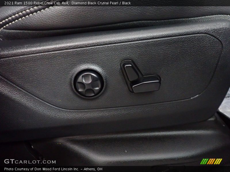 Diamond Black Crystal Pearl / Black 2021 Ram 1500 Rebel Crew Cab 4x4