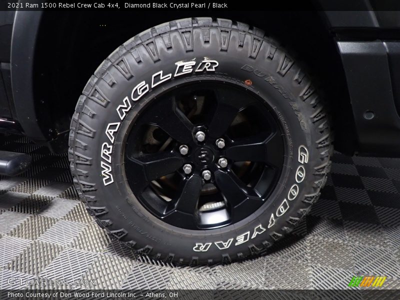 Diamond Black Crystal Pearl / Black 2021 Ram 1500 Rebel Crew Cab 4x4