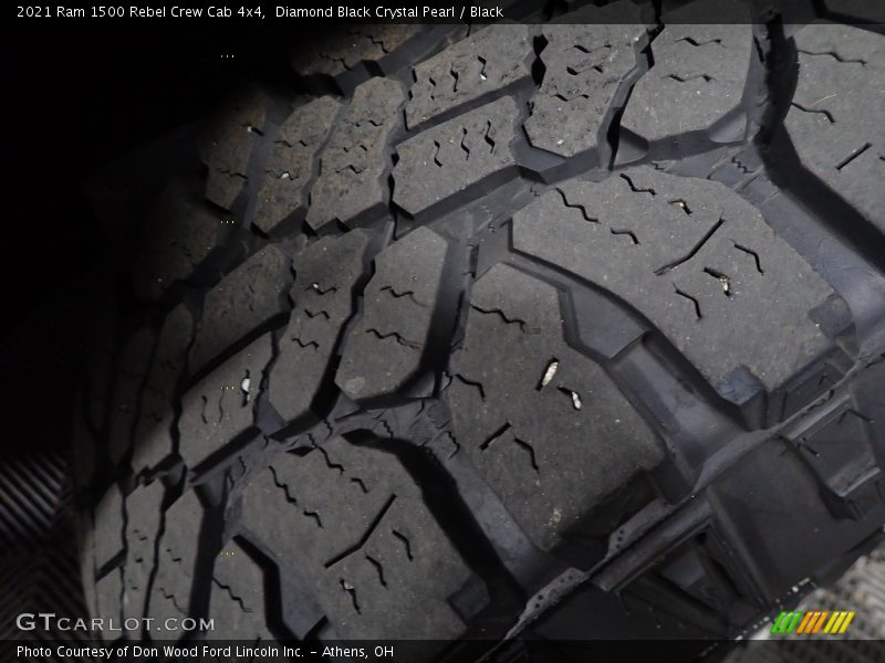 Diamond Black Crystal Pearl / Black 2021 Ram 1500 Rebel Crew Cab 4x4