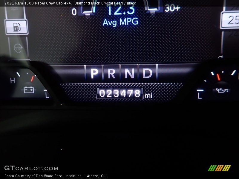 Diamond Black Crystal Pearl / Black 2021 Ram 1500 Rebel Crew Cab 4x4