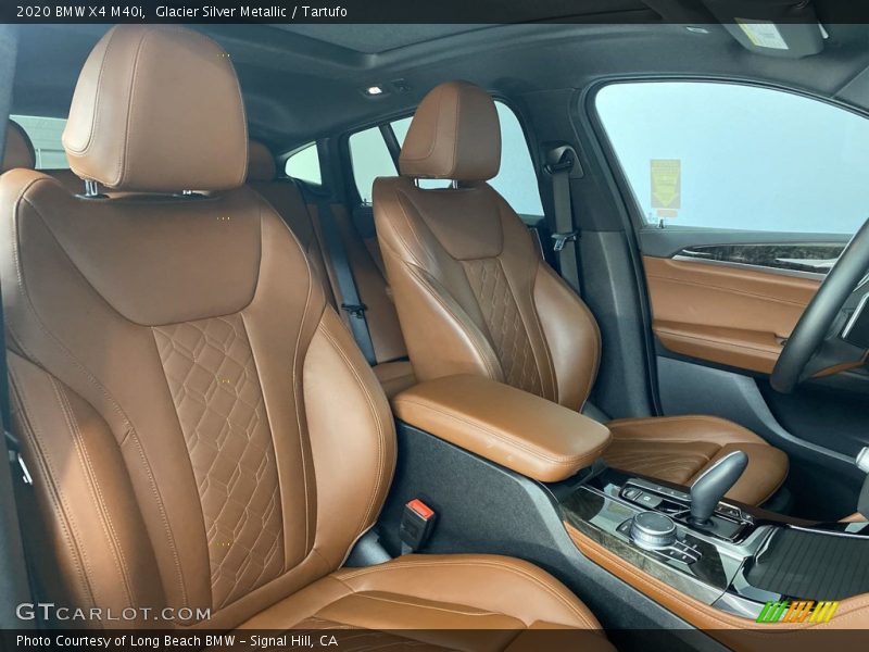 Glacier Silver Metallic / Tartufo 2020 BMW X4 M40i