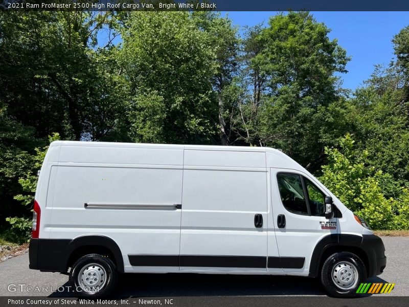Bright White / Black 2021 Ram ProMaster 2500 High Roof Cargo Van