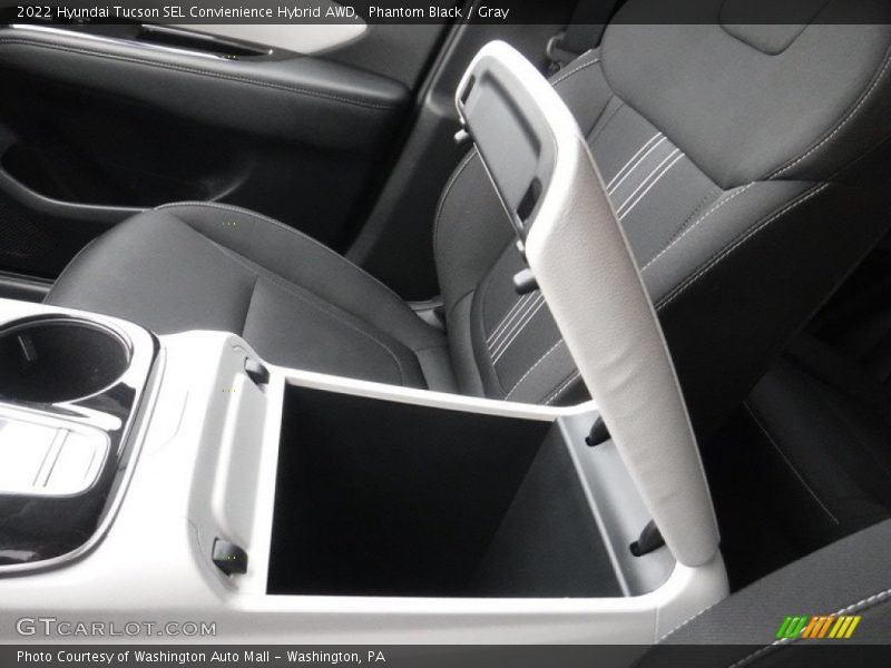 Phantom Black / Gray 2022 Hyundai Tucson SEL Convienience Hybrid AWD