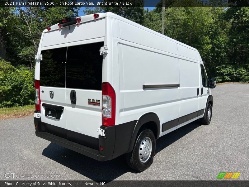 Bright White / Black 2021 Ram ProMaster 2500 High Roof Cargo Van