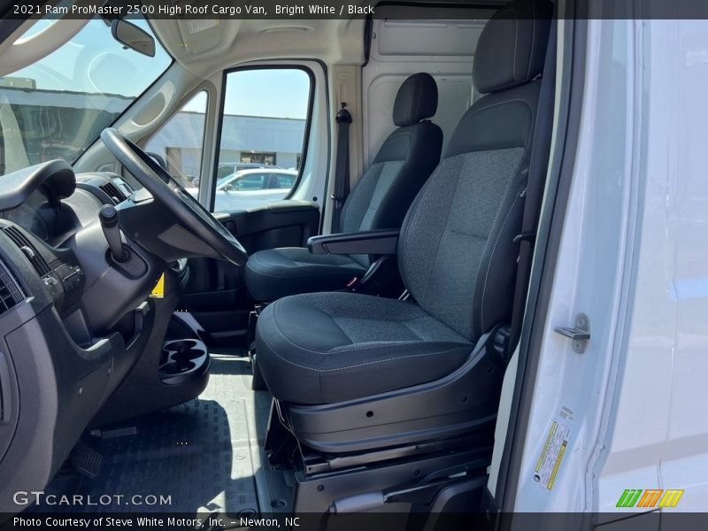Bright White / Black 2021 Ram ProMaster 2500 High Roof Cargo Van