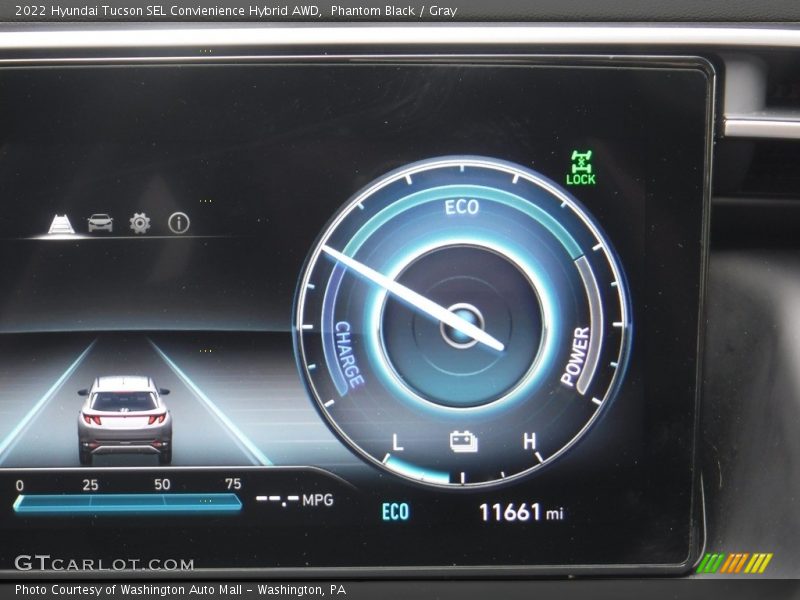 Phantom Black / Gray 2022 Hyundai Tucson SEL Convienience Hybrid AWD