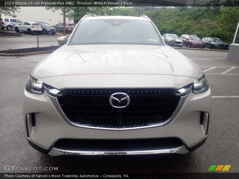 Rhodium White Premium / Black 2024 Mazda CX-90 Premium Plus AWD