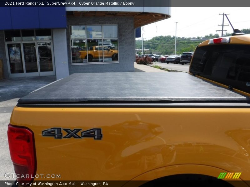 Cyber Orange Metallic / Ebony 2021 Ford Ranger XLT SuperCrew 4x4