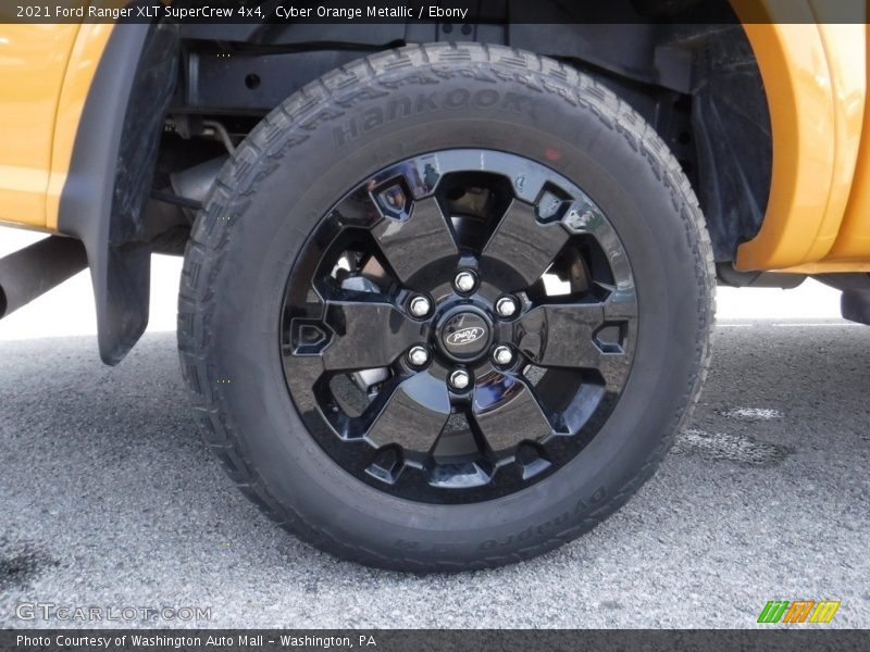 Cyber Orange Metallic / Ebony 2021 Ford Ranger XLT SuperCrew 4x4