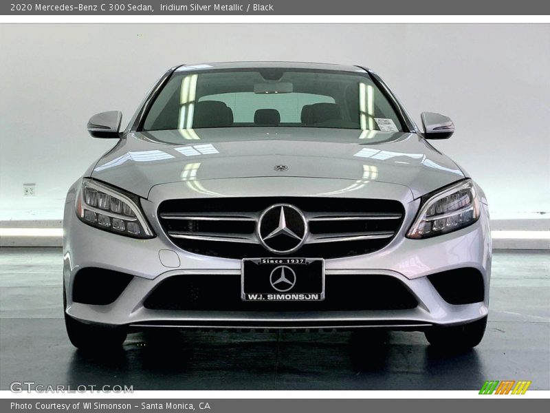 Iridium Silver Metallic / Black 2020 Mercedes-Benz C 300 Sedan