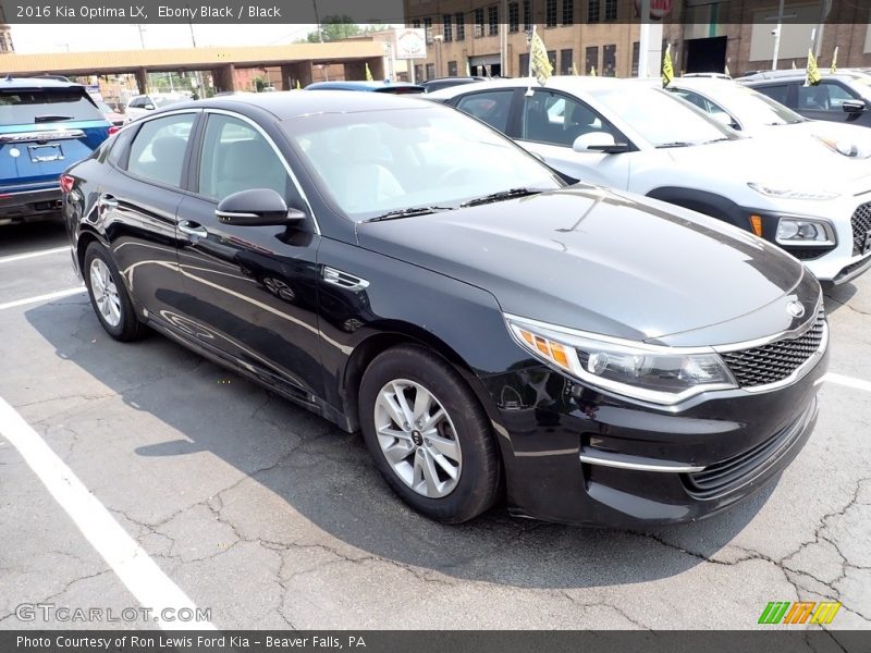  2016 Optima LX Ebony Black