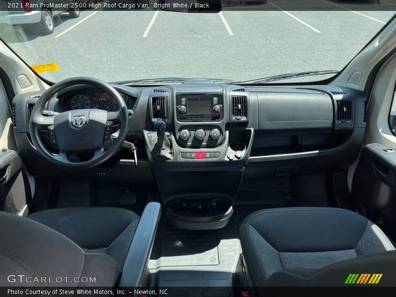 Bright White / Black 2021 Ram ProMaster 2500 High Roof Cargo Van