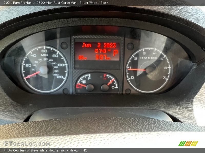 Bright White / Black 2021 Ram ProMaster 2500 High Roof Cargo Van