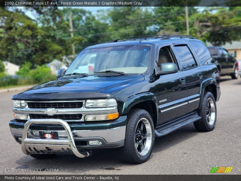 Forest Green Metallic / Graphite/Medium Gray 2002 Chevrolet Tahoe LT 4x4