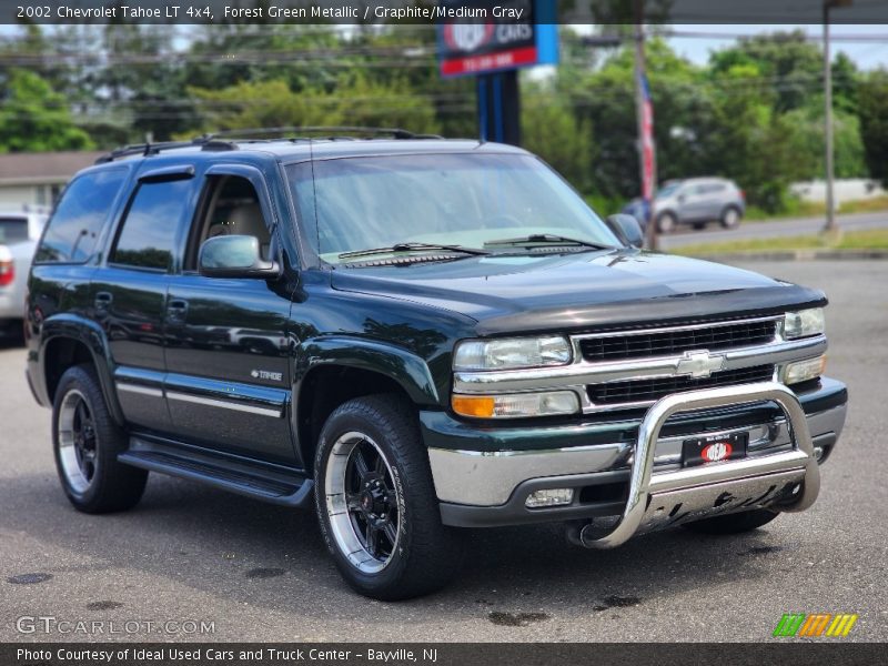 Forest Green Metallic / Graphite/Medium Gray 2002 Chevrolet Tahoe LT 4x4