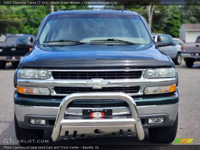 Forest Green Metallic / Graphite/Medium Gray 2002 Chevrolet Tahoe LT 4x4