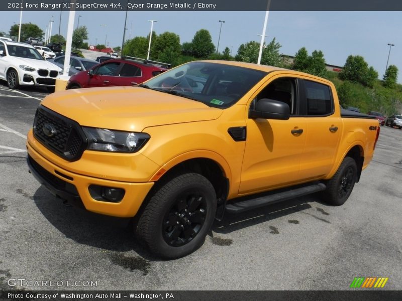 Front 3/4 View of 2021 Ranger XLT SuperCrew 4x4