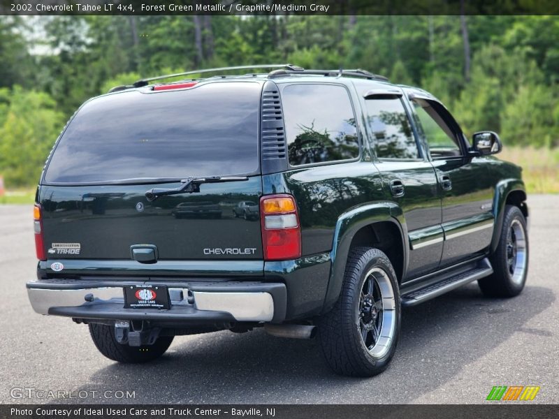 Forest Green Metallic / Graphite/Medium Gray 2002 Chevrolet Tahoe LT 4x4