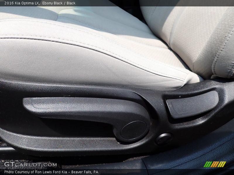 Ebony Black / Black 2016 Kia Optima LX
