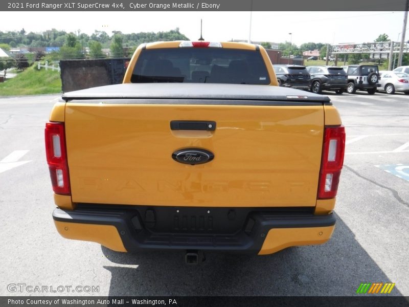 Cyber Orange Metallic / Ebony 2021 Ford Ranger XLT SuperCrew 4x4