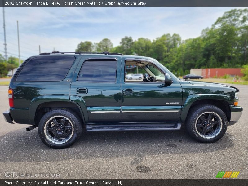 Forest Green Metallic / Graphite/Medium Gray 2002 Chevrolet Tahoe LT 4x4