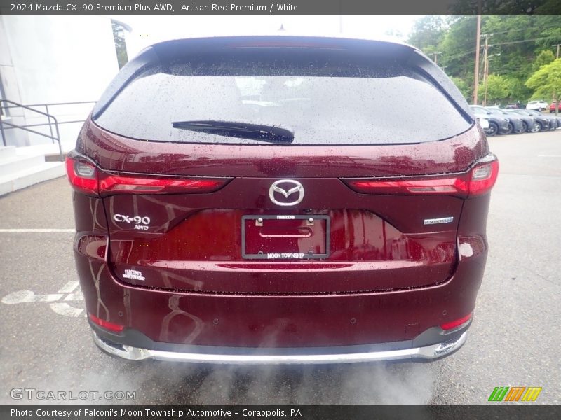 Artisan Red Premium / White 2024 Mazda CX-90 Premium Plus AWD