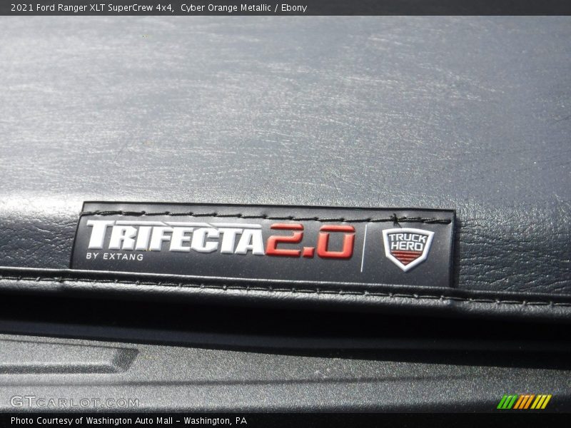 Cyber Orange Metallic / Ebony 2021 Ford Ranger XLT SuperCrew 4x4