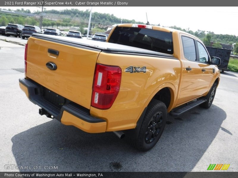 Cyber Orange Metallic / Ebony 2021 Ford Ranger XLT SuperCrew 4x4