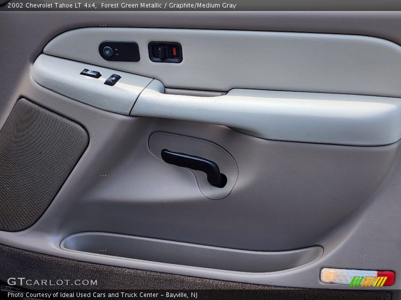 Forest Green Metallic / Graphite/Medium Gray 2002 Chevrolet Tahoe LT 4x4