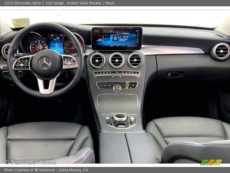Iridium Silver Metallic / Black 2020 Mercedes-Benz C 300 Sedan