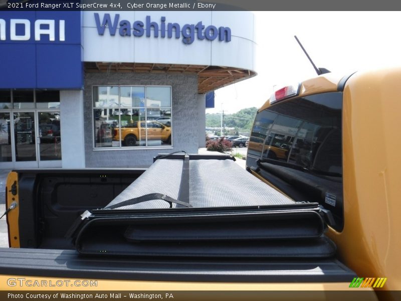 Cyber Orange Metallic / Ebony 2021 Ford Ranger XLT SuperCrew 4x4