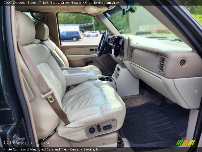Forest Green Metallic / Graphite/Medium Gray 2002 Chevrolet Tahoe LT 4x4