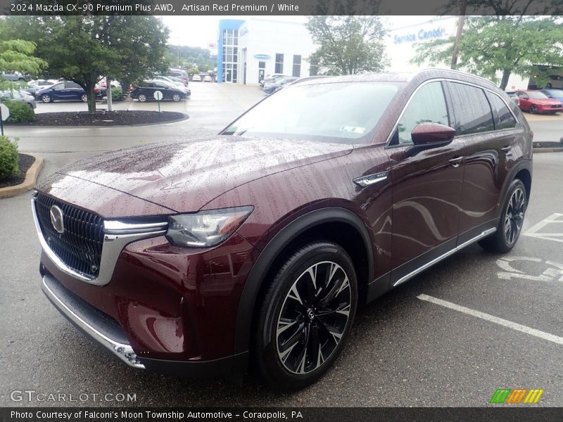 Front 3/4 View of 2024 CX-90 Premium Plus AWD