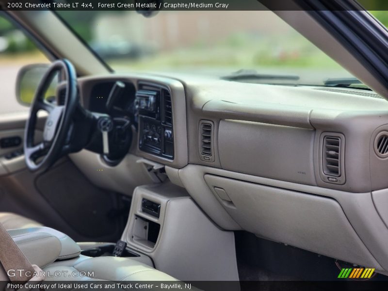 Forest Green Metallic / Graphite/Medium Gray 2002 Chevrolet Tahoe LT 4x4