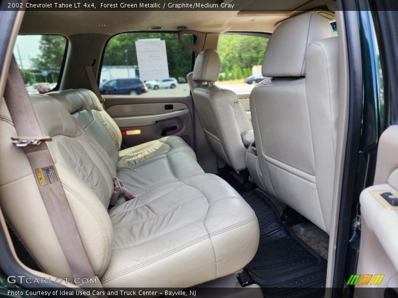 Forest Green Metallic / Graphite/Medium Gray 2002 Chevrolet Tahoe LT 4x4
