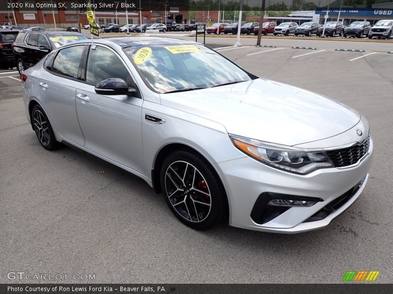 Front 3/4 View of 2020 Optima SX