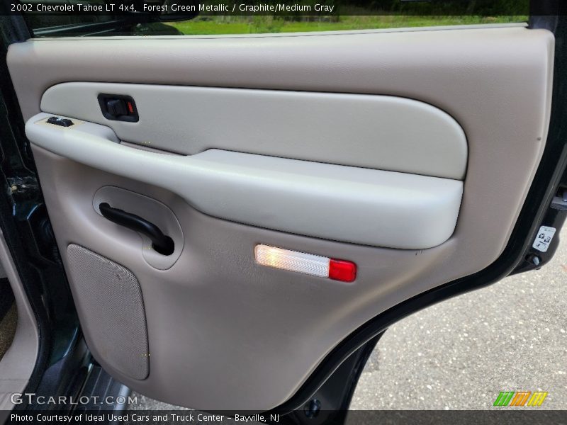 Forest Green Metallic / Graphite/Medium Gray 2002 Chevrolet Tahoe LT 4x4