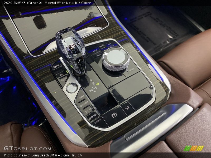 Mineral White Metallic / Coffee 2020 BMW X5 xDrive40i