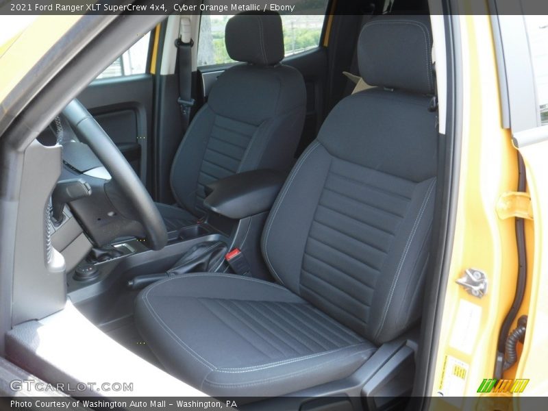 Cyber Orange Metallic / Ebony 2021 Ford Ranger XLT SuperCrew 4x4