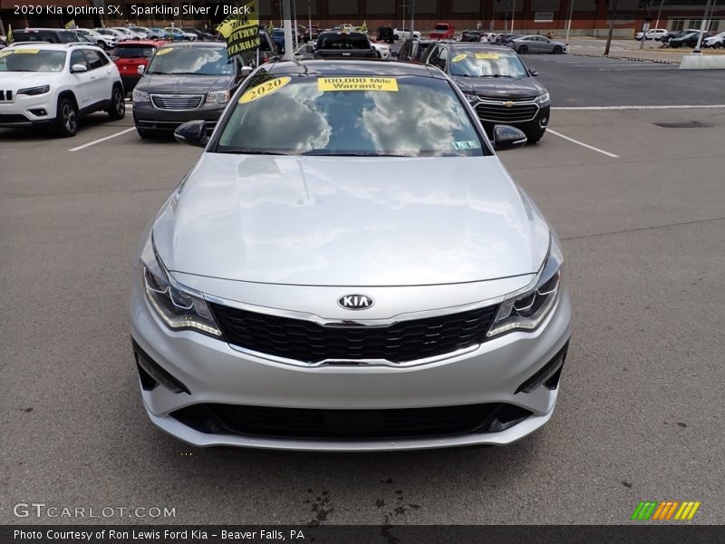 Sparkling Silver / Black 2020 Kia Optima SX