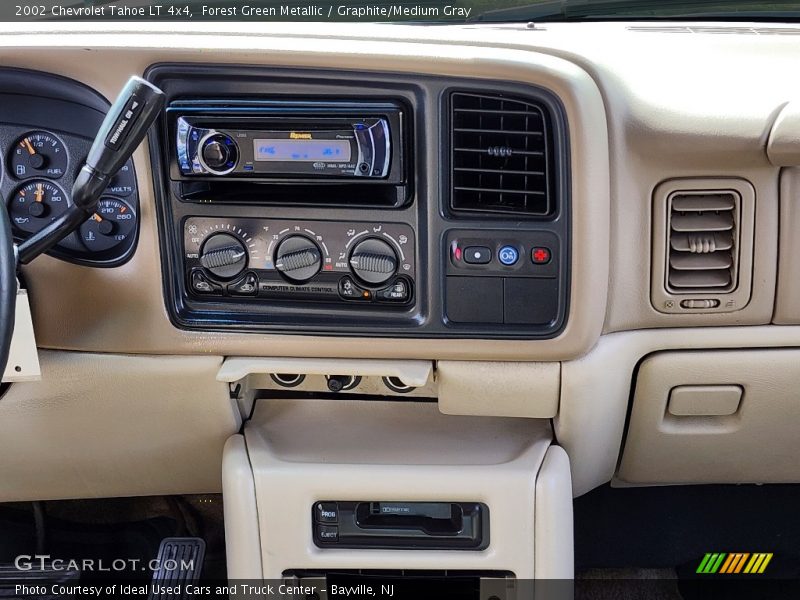 Forest Green Metallic / Graphite/Medium Gray 2002 Chevrolet Tahoe LT 4x4