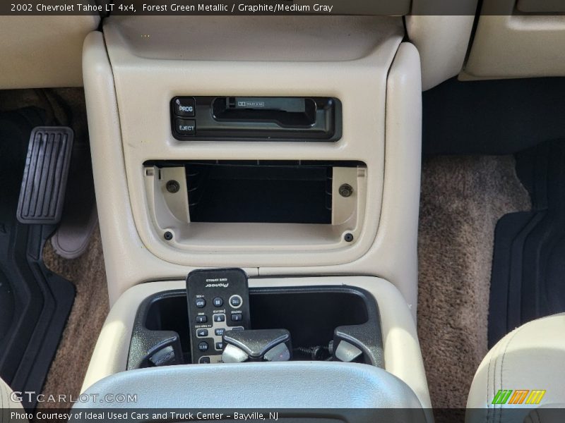 Forest Green Metallic / Graphite/Medium Gray 2002 Chevrolet Tahoe LT 4x4