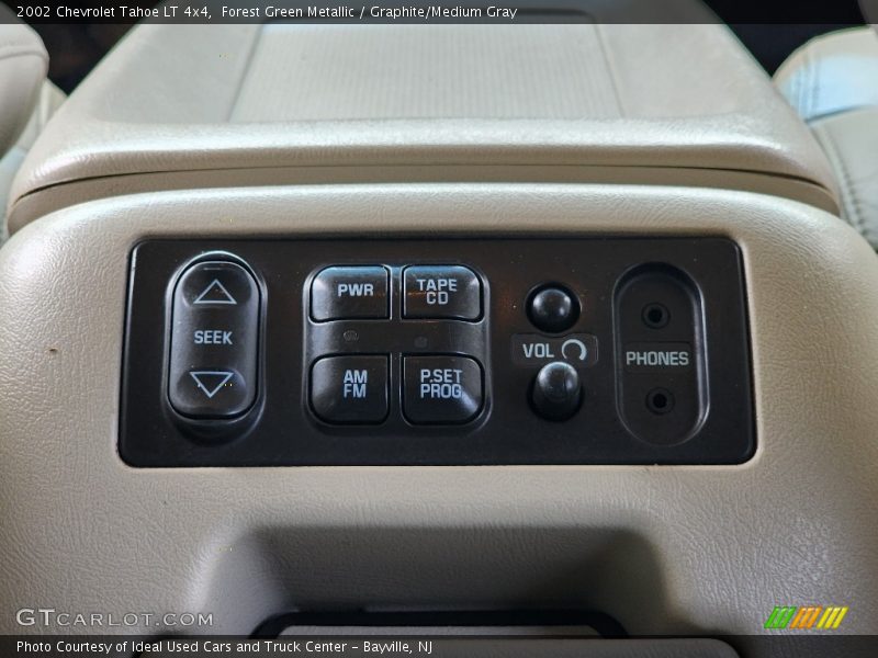 Forest Green Metallic / Graphite/Medium Gray 2002 Chevrolet Tahoe LT 4x4