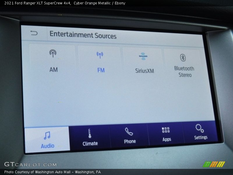 Cyber Orange Metallic / Ebony 2021 Ford Ranger XLT SuperCrew 4x4