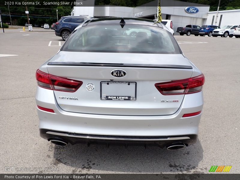 Sparkling Silver / Black 2020 Kia Optima SX